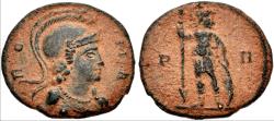 Ancient Coins - Commemorative Series. AD 330-354. Æ Follis (15mm, 1.56 g, 12h). Rome mint. Struck under Constantius II, circa AD 348.