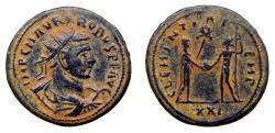 Ancient Coins - Probus Antoninian Clementia  276-282 AD