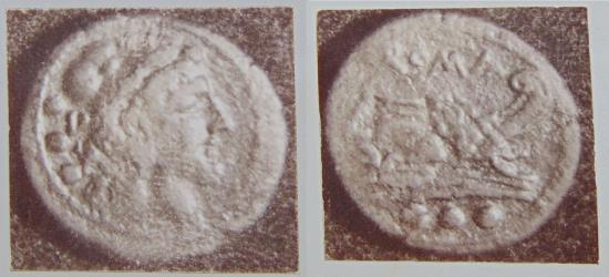 Ancient Coins - Quadrans Overstruck on an As - Roman Republic 211 BC - Pedigree: RBW Collection with ticket