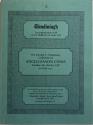 Ancient Coins - Glendining's, The Gordon V. Doubleday Collection of Anglo-Saxon Coins. London, 6th October 1987.