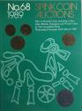 Ancient Coins - Spink Coin Auctions, No. 68. Sale of Ancient Coins including Celtic, other British, European and World coins. London, 22-23 March 1989.