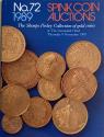 Ancient Coins - Spink Coin Auctions, No. 72 The Sharps Pixley Collection of gold coins. London, 9 November 1989.