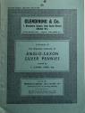 Ancient Coins - Glendining & Co. Catalogue of The Important Collection of Anglo-Saxon Silver Pennies formed by F. Elmore Jones Esq. London 12-13 May 1971.