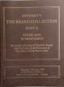 Ancient Coins - Sotheby's - Virgil M. Brand Collection Part 3 - Greek and Roman Coins. Zurich, 9 June 1983.