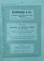 Glendining & Co., Catalogue of Ancient & English Coins in Gold and Silver including a choice Collection of English milled silver coins, mainly Patterns and proofs Also Coins, Medal