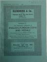 Ancient Coins - Glendining & Co. Catalogue of the Important Collection of English Gold British, Commonwealth and Foreign Silver Coins including especially English Two Guineas...1956