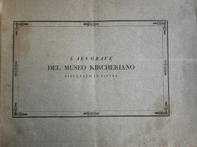 Ancient Coins - Marchi, G, Tessieri, P. L' Aes Grave del Museo Kircheriano 1839 VERY RARE