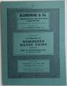 Ancient Coins - Glendining & Co., Catalogue of A Collection of Hammered Silver Coins formed by Mrs. M. Delme-Radcliffe of Aldbourne, Wilts. London, 17th April 1985.