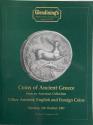 Ancient Coins - Glendining's - Coins of Ancient Greece from American Collection. London, 5 October 1987.