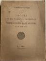 Ancient Coins - Santini, Alberto. Saggio di catalogo generale delle monete consolari anonime con simboli. Milano, 1940.