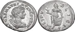 Ancient Coins - ROMAN EMPIRE: Caracalla, AD 198-217, AR Denarius (19mm, 2.37g), Laodicea ad Mare Mint