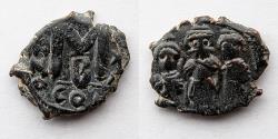 Ancient Coins - BYZANTINE EMPIRE: Heraclius, Heraclius Constantine, Martina, AE Follis, 23mm, 6.0g