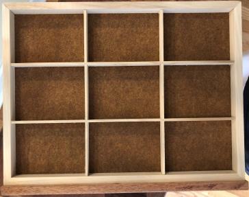 US Coins - Eagle Medallion African Mahogany and Makore Cabinet for Encapsulated Coins, Museum Grade Construction (THIS ITEM PICTURED:  Ready to Ship), Holds 36 Slabs