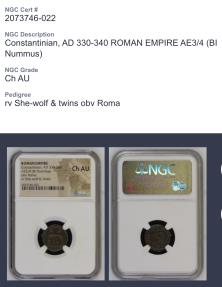 ROMAN EMPIRE: Constantinian, Commemorative Series, c. AD 330-340