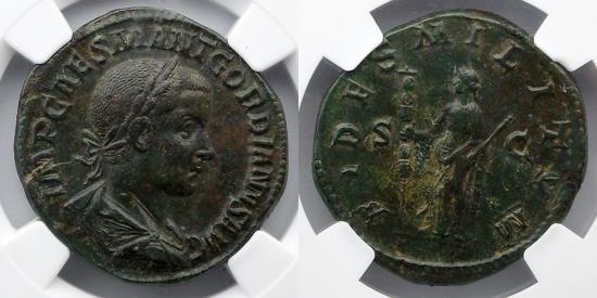 ROMAN EMPIRE: Gordian III, AE Sestertius, AD 238-244 (30mm, 22.69g