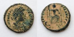 Ancient Coins - ROMAN EMPIRE: Theodosius I, AD 378-383, AE Follis (18mm, 2.32g)