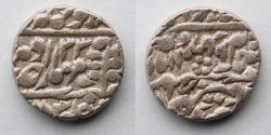 World Coins - INDIA: Jaipur, AR Rupee, RY 33 (1912), 22mm, 11.4g.