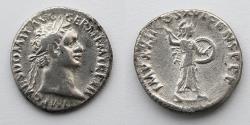 Ancient Coins - ROMAN EMPIRE: Domitian, AD 81-96, AR Denarius (18mm, 3.0g)