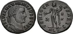 Ancient Coins - ROMAN EMPIRE: Maximinus II, as Caesar, AD 305-309, AE Follis (23.5mm, 6.63g), Alexandria Mint