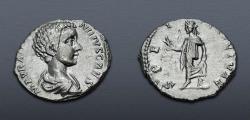 Ancient Coins - ROMAN EMPIRE: Caracalla, as Caesar, AD 196-198, AR Denarius (18.5mm, 3.77g, 6h), Rome Mint, Spes Reverse