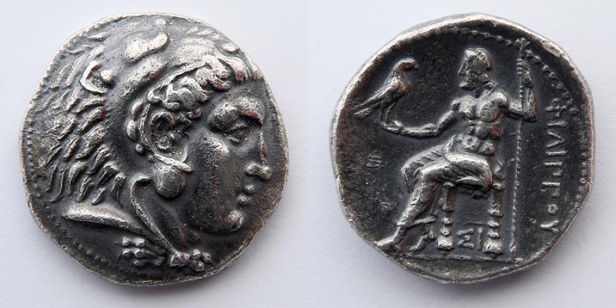 GREEK: MACEDONIAN KINGDOM: Philip III Arrhidaeus (323-317 BC). AR