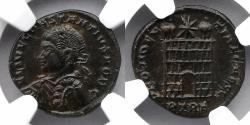 ROMAN EMPIRE: Constantius II, AE Follis, AD 337-361, BI