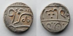 World Coins - INDIA: Bombay Presidency, AR Rupee (22mm, 11.26g), Poona (Pune), FE1239 (1829), KM-325