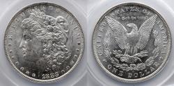 Us Coins - MORGAN DOLLAR: 1883 0, VAM 36A, E Rev, HOT 50, ANACS MS 62