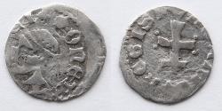 World Coins - HUNGARY: 1342-1382, AR Denar Louis I, 14mm, .51g