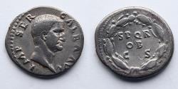 Ancient Coins - ROMAN EMPIRE: Galba, AD 68-69, AR Denarius, NGC VF 4/5, 3/5, FINE STYLE DESIGNATION
