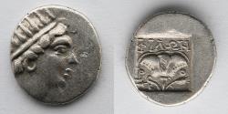 Ancient Coins - GREEK: Carian Islands, c. 88-84 BC, AR Drachm (15mm, 2.24)