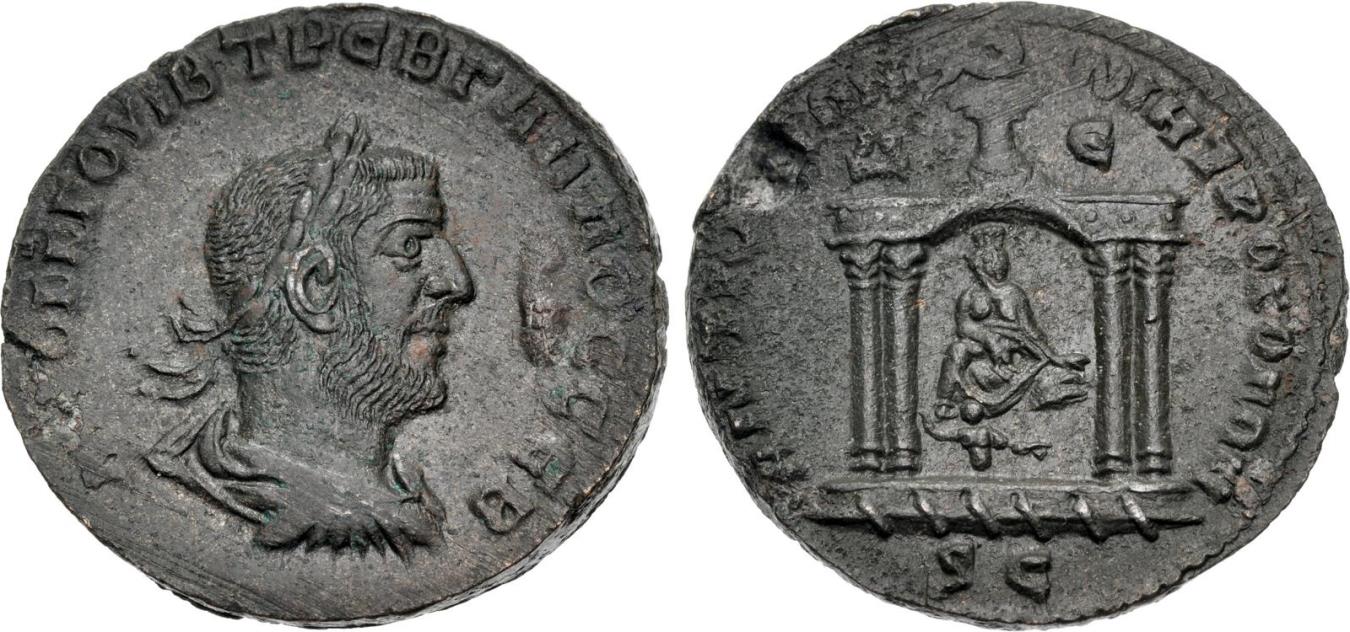 ROMAN PROVINCIAL: Seleucis and Pieria, Trebonianus Gallus, AD 251