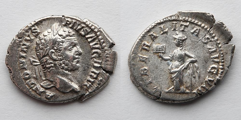 ローマコイン ARーデナリウス カラカラ AD212-217 0039 ローマ帝国 AD