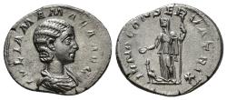 Ancient Coins - ROMAN EMPIRE: Julia Mamaea, Augusta, AD 222-235, AR Denarius (18mm, 3.14g)