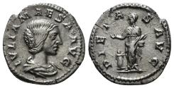 Ancient Coins - ROMAN EMPIRE: Julia Maesa, Augusta, 218-224/5, AR Denarius (18mm, 2.95g), Rome Mint, Interesting Portrait!