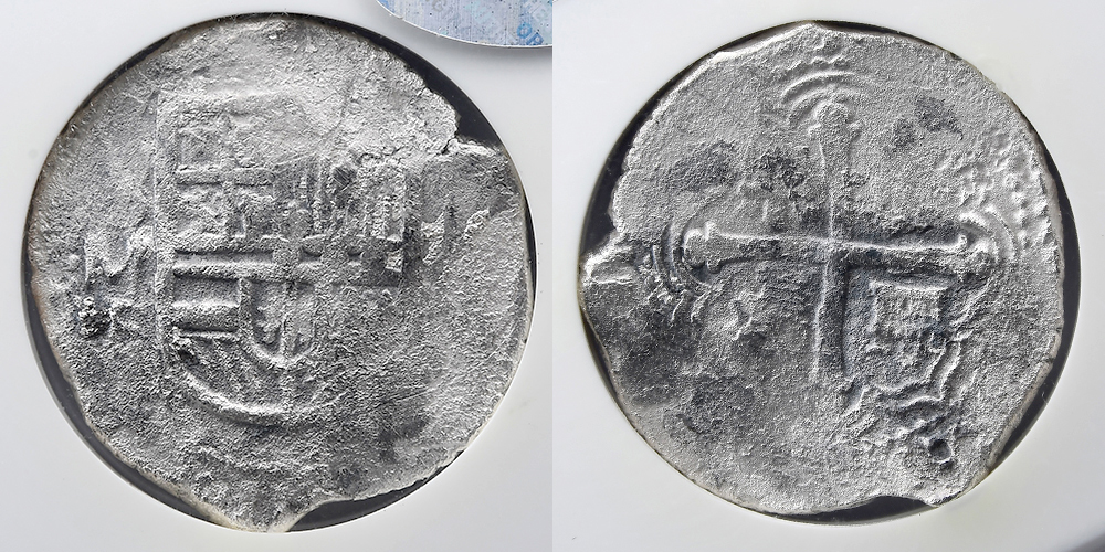 MEXICO: 4 Reales, Sao Jose Shipwreck, 1589-1617 MO F, NGC
