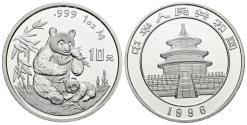 World Coins - CHINA. 10 Yuan. (Ar. 31,10g/40mm). 1996. Serie Panda. SC.