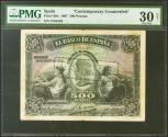 World Coins - 500 pesetas. January 28, 1907. Fake of the period. Without series and perforated FALSE. (Edifil 2021: 316, Pick: 60x). Fixed. Good Very Fine. PMG30NET encapsulation.