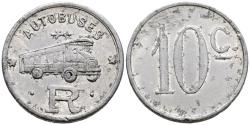 World Coins - Vale-Ficha de 10 Céntimos de Autobuses R. EBC-.