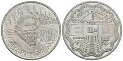 World Coins - HOLANDA. 2 1/2 Ecu. 1993. LEEGHWATER. CuNi. 15,42g. SC.