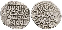 World Coins - TIMURÍES. TIMUR CON MAHMUD ENE. 1/4 de Tanka. (Ar. 1,39g/16mm). 790 H. Samarcanda. (Mitchiner 1977-1892 var. año). MBC. Escasa.