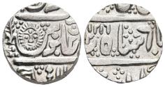 World Coins - INDIA. Indore. Jaswant Rao. 1798-1811, 1216H. Rupia. A nombre de Shah Alam II. Km#76. Ar. 11,24g. EBC.