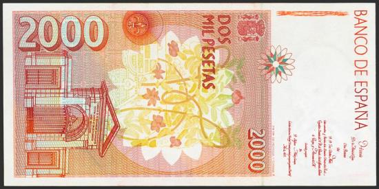 World Coins - 2000 Pesetas. 24 de Abril de 1992. Sin serie. (Edifil 2023: 482). SC.
