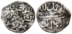 World Coins - ALMOHADES DE TAIFAS. Muhammad B. Yusuf B. Hud al-Mutawakkil (625-635h/1228-1238). 1/2 Dírham. (Ar. 0,64g/13mm). Sin fecha. Córdoba. (Vives 2136; Hohertz-679). MBC-. Muy rara. Alab
