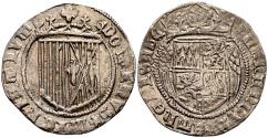 World Coins - REYES CATÓLICOS (1474-1504). 1 Real. (Ar. 2,85g/24mm). Segovia. (Cal-2019-376). Acuñación anterior a la Pragmática. MBC. Limpiada. Raro ejemplar.