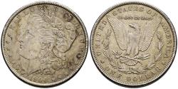 World Coins - ESTADOS UNIDOS. 1 Dollar. (Ar. 26.66g/38mm). 1900. Philadelphia. (Km#110). MBC+.