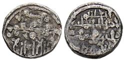 World Coins - ALMORÁVIDES, Ali B. Yusuf. Quirate. (Ar 0,77g/10mm). Sin fecha ni ceca. (Benito-Cb45/Cb42? Var; Vives 1703). MBC-. Escasa.