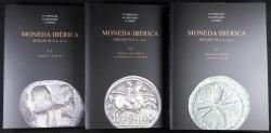 World Coins - MONEDA IBERICA, Siglos VI-I a. de C. Autores: P. P. Ripollés, M. Gonzalbes y P. Cerdá. Editado por el Museu de Prehistòria València. Valencia, 2026. 3 Volúmenes, los tres contenid