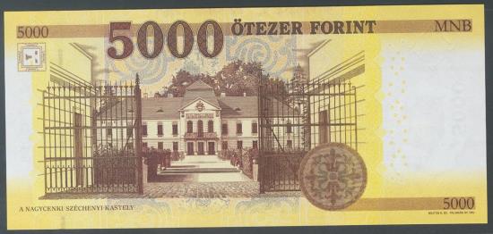 World Coins - HUNGRIA (HUNGARY). 5000 Forints. 2016. (Pick: 205a). SC.