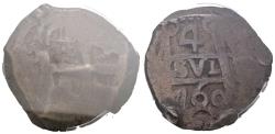 World Coins - CARLOS III (1759-1788). 4 Reales. (Ar. 13,51g/24mm). 1760. Potosí VY. (Cal-2019-904). Encapsulada por PCGS VF 35.  Ex Colección Pat Johnson.